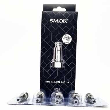 Smok Nord 2 Coil 0.8Ohm DC MTL 5'li paket yedek kartuş.