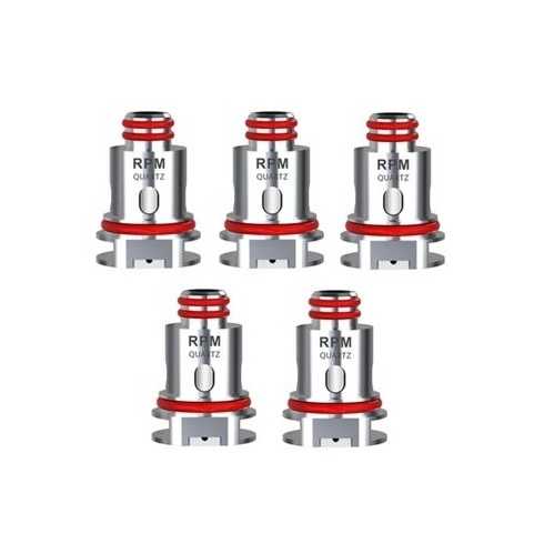 Smok RPM40 Quartz 1.2 ohm coil 5'li paket, yedek kartuş.
