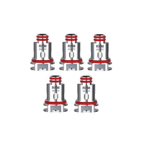 Smok RPM40 Quartz 1.2 ohm coil 5'li paket, yedek kartuş.