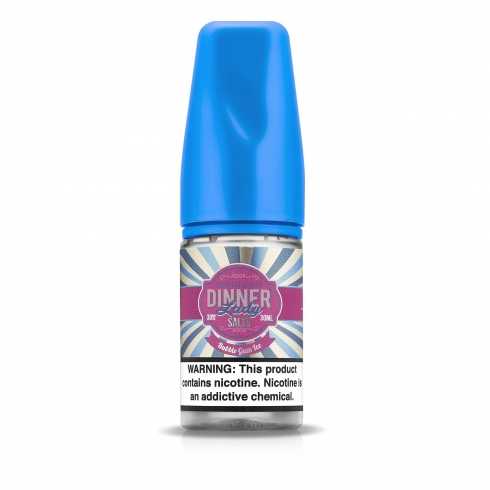 Dinner Lady Bubble Trouble Ice Salt Likit 30ml Mavi Kapaklı Elektronik Sigara Likiti