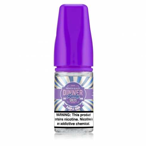 Dinner Lady Purple Rain Salt Likit 30ml Mor Kapaklı Premium E-Likit Şişesi