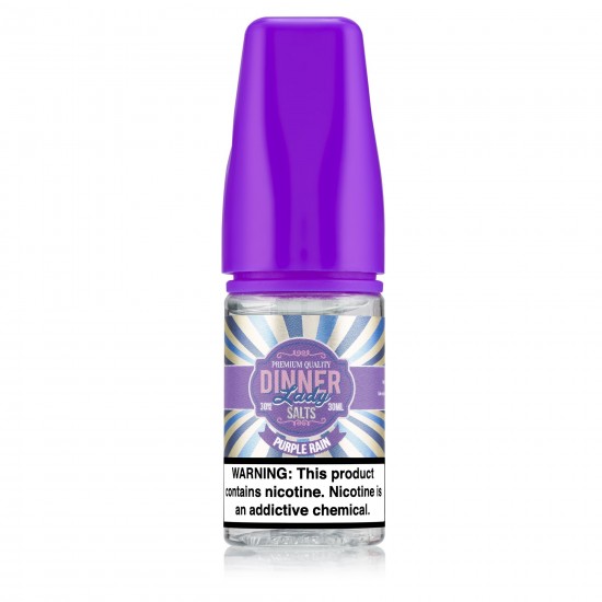 Dinner Lady Purple Rain Salt Likit 30ml Mor Kapaklı Premium E-Likit Şişesi