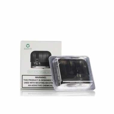 Suorin Air Pro Kartuş, siyah renkli, yeniden doldurulabilir kartuş paketi.