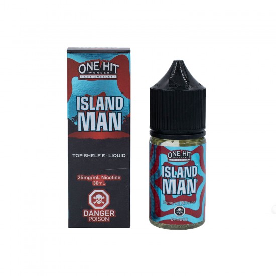 One Hit Wonder Island Man Salt Likit 30ml 25mg Nikotin