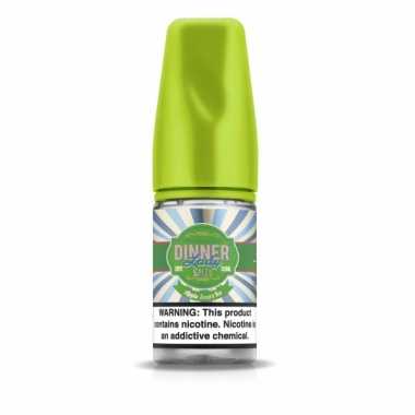 Dinner Lady Apple Sours Ice Salt Likit 30ml, limon yeşili kapaklı