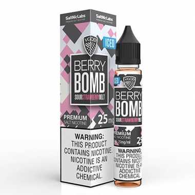 Vgod Berry Bomb Ice Salt Likit Vgod Berry Bomb Ice Salt Likit