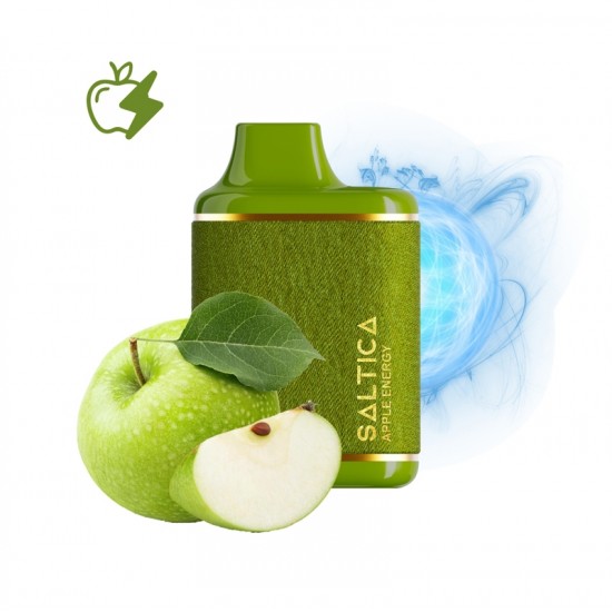 Saltica Leather 7000 Apple Energy Disposable Vape Bar