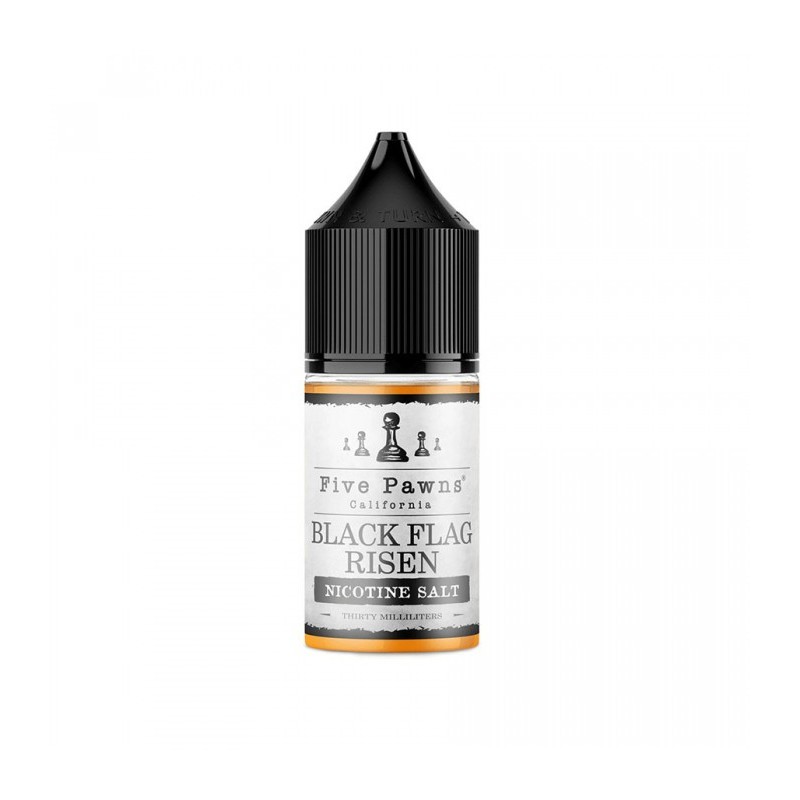 Five Pawns Black Flag Risen Salt Likit 30ml Nikotin Salt E-Likit Şişesi