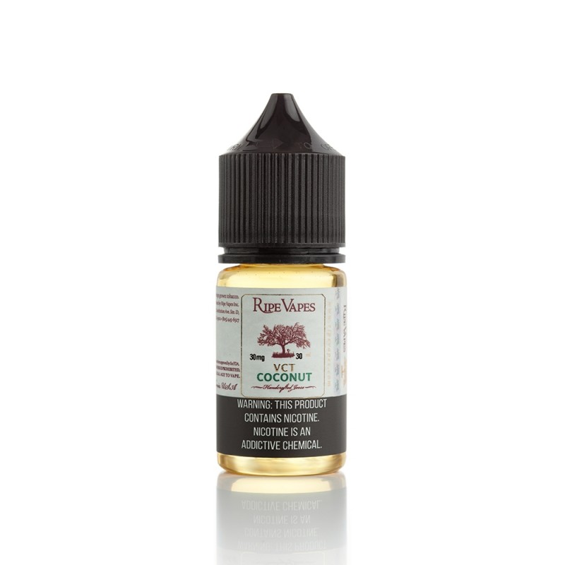 Ripe Vapes VCT Coconut Salt Likit 30ml nikotinli elektronik sigara likiti.