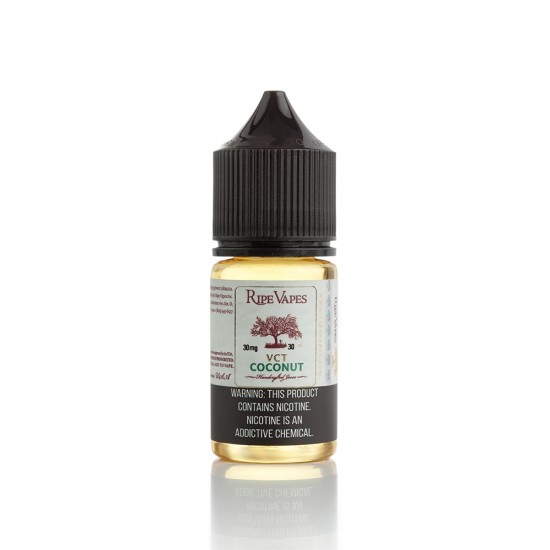Ripe Vapes VCT Coconut Salt Likit 30ml nikotinli elektronik sigara likiti.