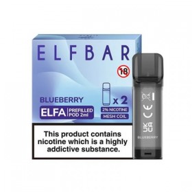 Elf Bar Elfa Blueberry Pod Kartuş Elf Bar Elfa Blueberry Pod Kartuş
