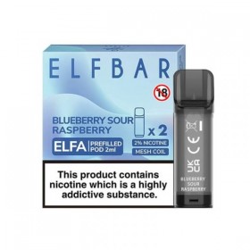 Elf Bar Elfa Blueberry Sour Raspberry Pod Kartuş Elf Bar Elfa Blueberry Sour Raspberry Pod Kartuş