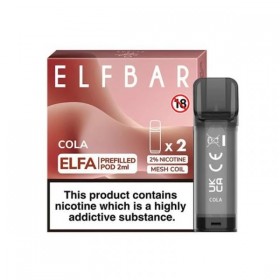 Elf Bar Elfa Cola Pod Kartuş Elf Bar Elfa Cola Pod Kartuş