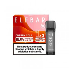 Elf Bar Elfa Cherry Cola Pod Kartuş Elf Bar Elfa Cherry Cola Pod Kartuş