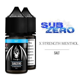 Halo SubZero Salt Likit X Strength Menthol 50MG 30ML Elektronik Sigara Likiti