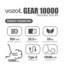 Vozol Gear 10000 Disposable Passion Fruit Raspberry Tangerine