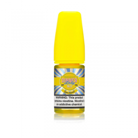 Dinner Lady Lemon Sherbet Salt Likit 30ML sarı kapaklı elektronik sigara likiti.