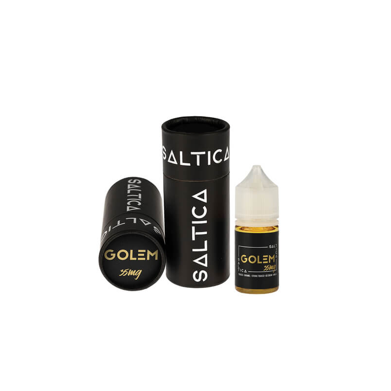 Saltica Golem 35mg Salt Likit Siyah Ambalajlı Fotoğrafı