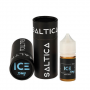 Saltica Ice Salt Likit 35mg, siyah kutu ve şişe ambalajı.