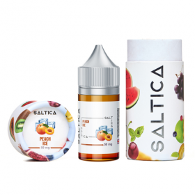 Saltica Peach Ice Salt Likit Saltica Peach Ice Salt Likit