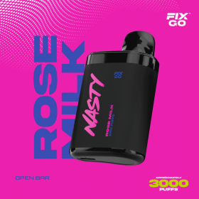 Nasty Fix Go 3000 Rose Milk Disposable Vape Bar Nasty Fix Go 3000 Rose Milk Disposable Vape Bar