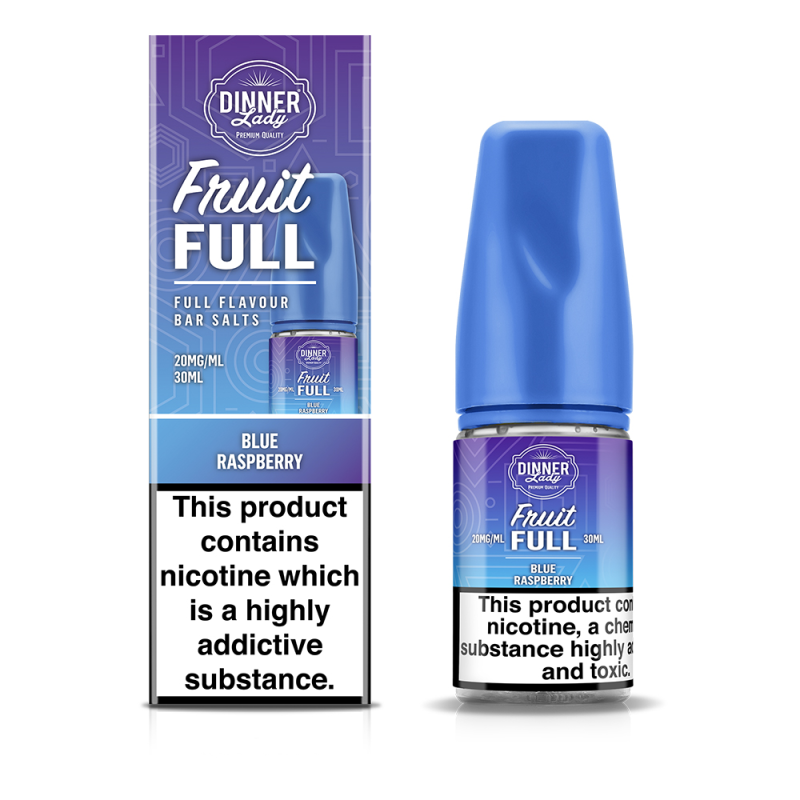 Dinner Lady Fruit Full Blue Raspberry Salt Likit 20mg/ml 30ml