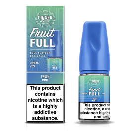 Dinner Lady Fruit Full Fresh Mint Salt Likit 20mg/ml 30ml