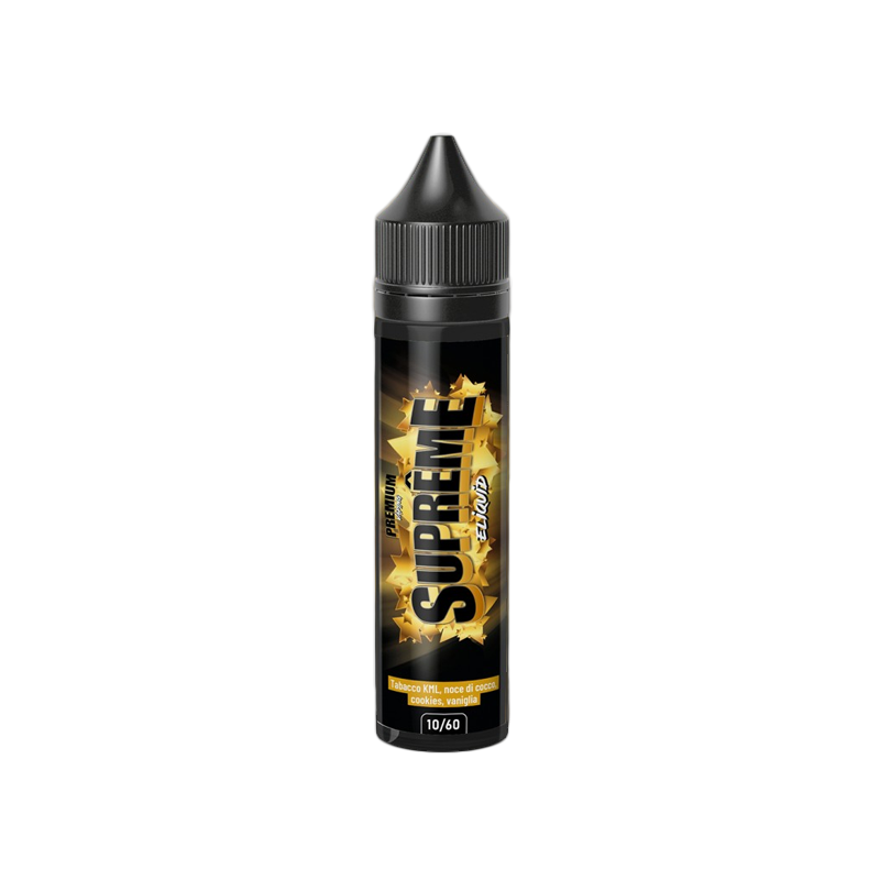 E-liquid France Supreme Likit 10/60ml Tütün, Hindistan Cevizi, Vanilya Aromalı
