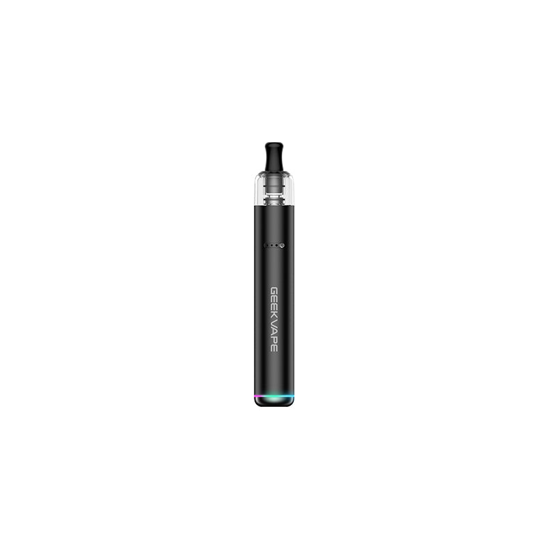 Geekvape WENAX S3 Evo Pod Mod Siyah, kompakt ve şık elektronik sigara.
