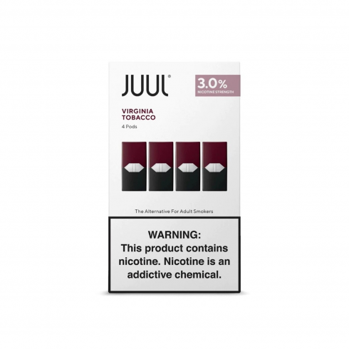 Juul Virginia Tobacco 3% Pod Kartuşu 4'lü Paket