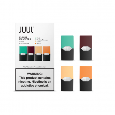 Juul Flavor Multipack 1.7% Mint, Mango, Creme, Tobacco Podları