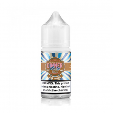 Dinner Lady Cafe Tobacco Salt Likit 30ml Dinner Lady Cafe Tobacco Salt Likit 30ml