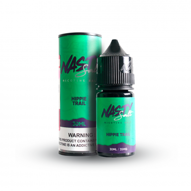 Nasty Salt Hippie Trail 30ml Salt Likit Yeşil Şişe ve Kutu