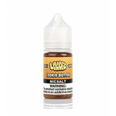 Loaded Cookie Butter Nicotine Salts 5.0% Nicsalt 30ml likit şişesi