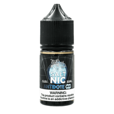 Ruthless Salt Nic Antidote on Ice 30ml likit şişesi siyah kapaklı