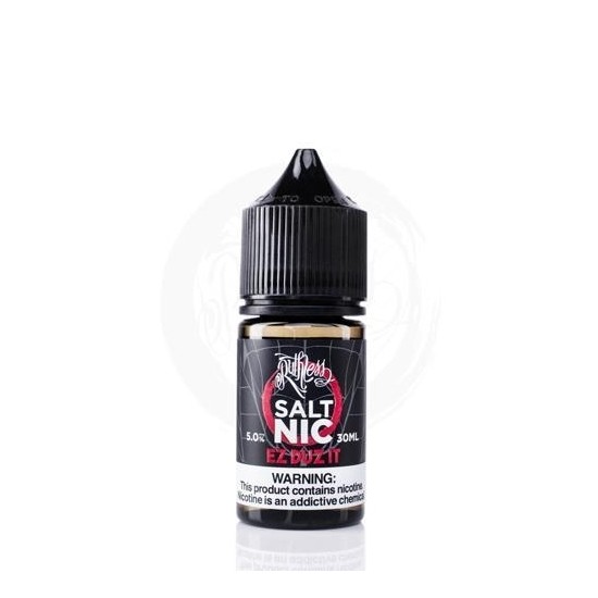 Ruthless Salt Nic Ez Duz It 30ml Likit Şişesi Siyah Kapaklı