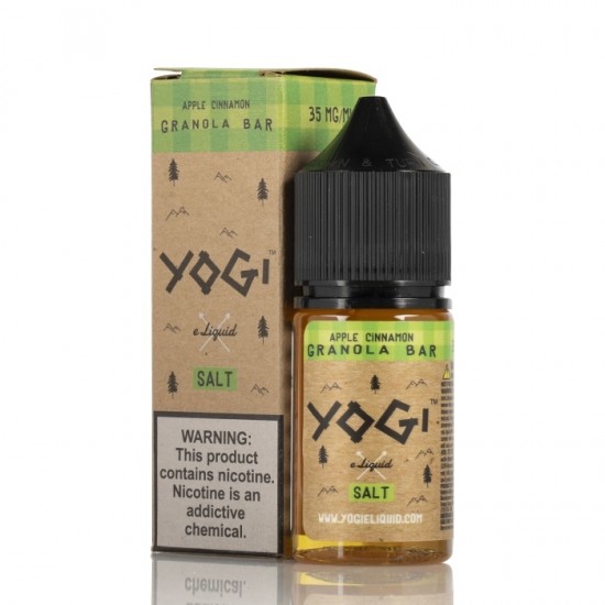 Yogi Apple Cinnamon Granola Bar Salt Likit 30ml Nikotinli E-Liquid