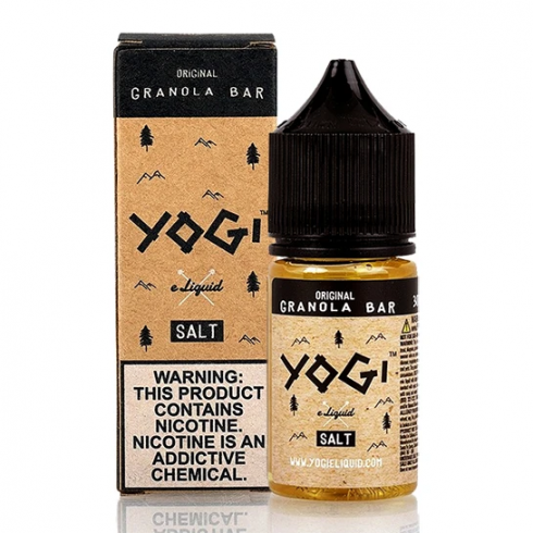 Yogi Original Granola Bar Salt Likit 30ml E-Liquid Nikotin Uyarısı