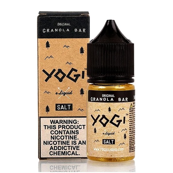 Yogi Original Granola Bar Salt Likit 30ml E-Liquid Nikotin Uyarısı