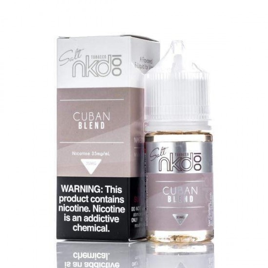 NKD 100 Salt E-Liquid Tütün Cuban Blend 30ml Nikotin 35mg